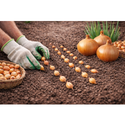 Dymka Cebula Stuttgarter Riesen 10-21 500g Do Ogrodu Wczesna Odmiana